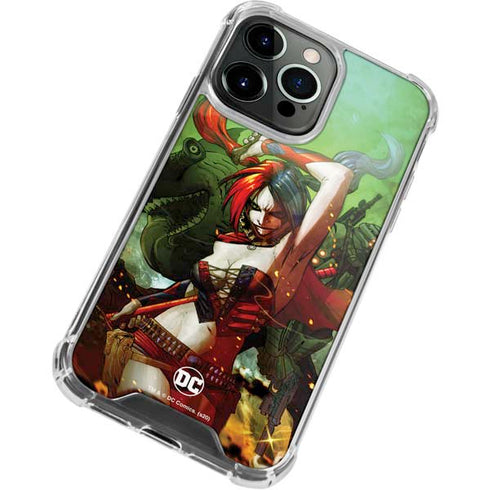 DC Comics Harley Quinn Suicide Squad Vol 1 Cover New 52 iPhone 14 Pro Clear Case